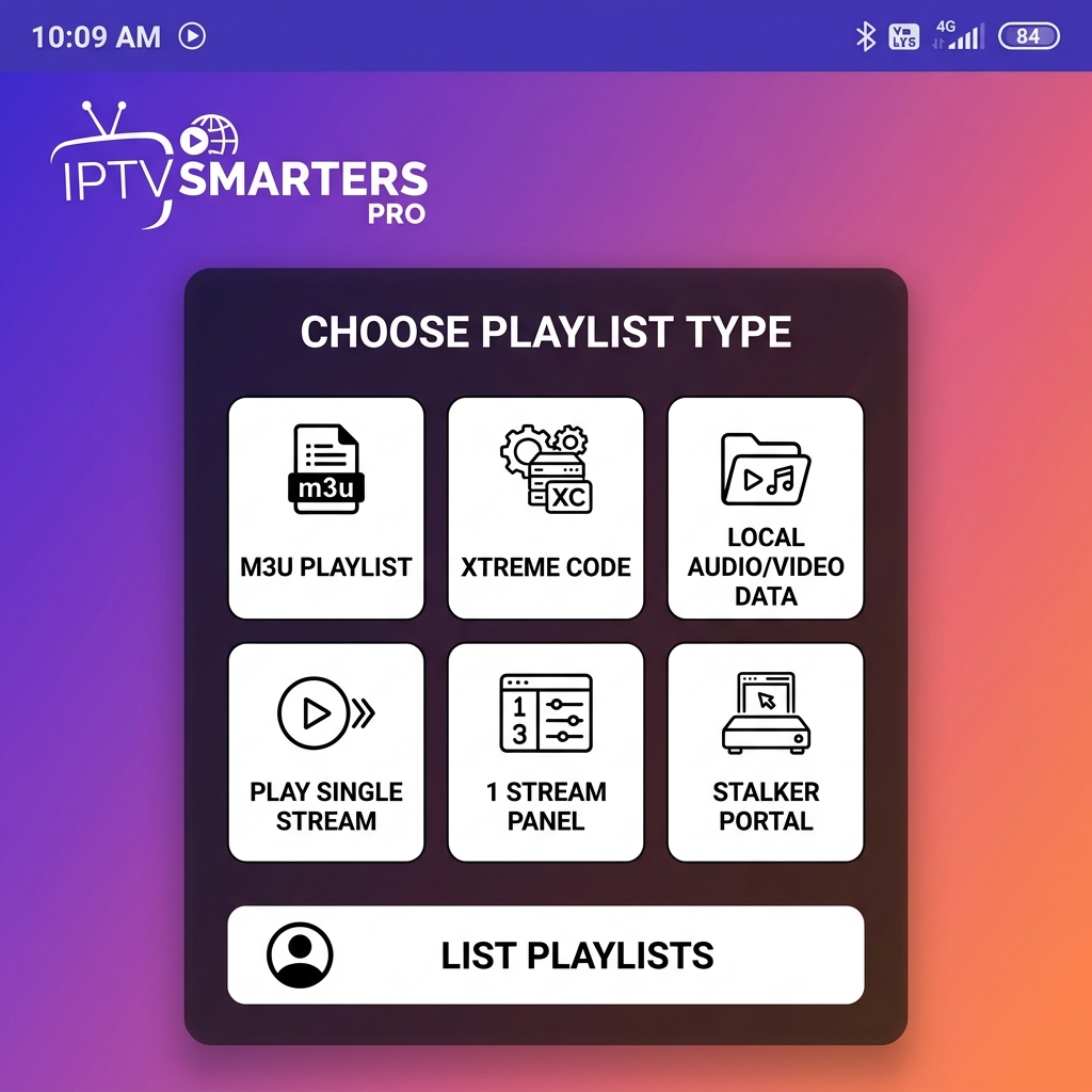 Smarters Pro Étape 3