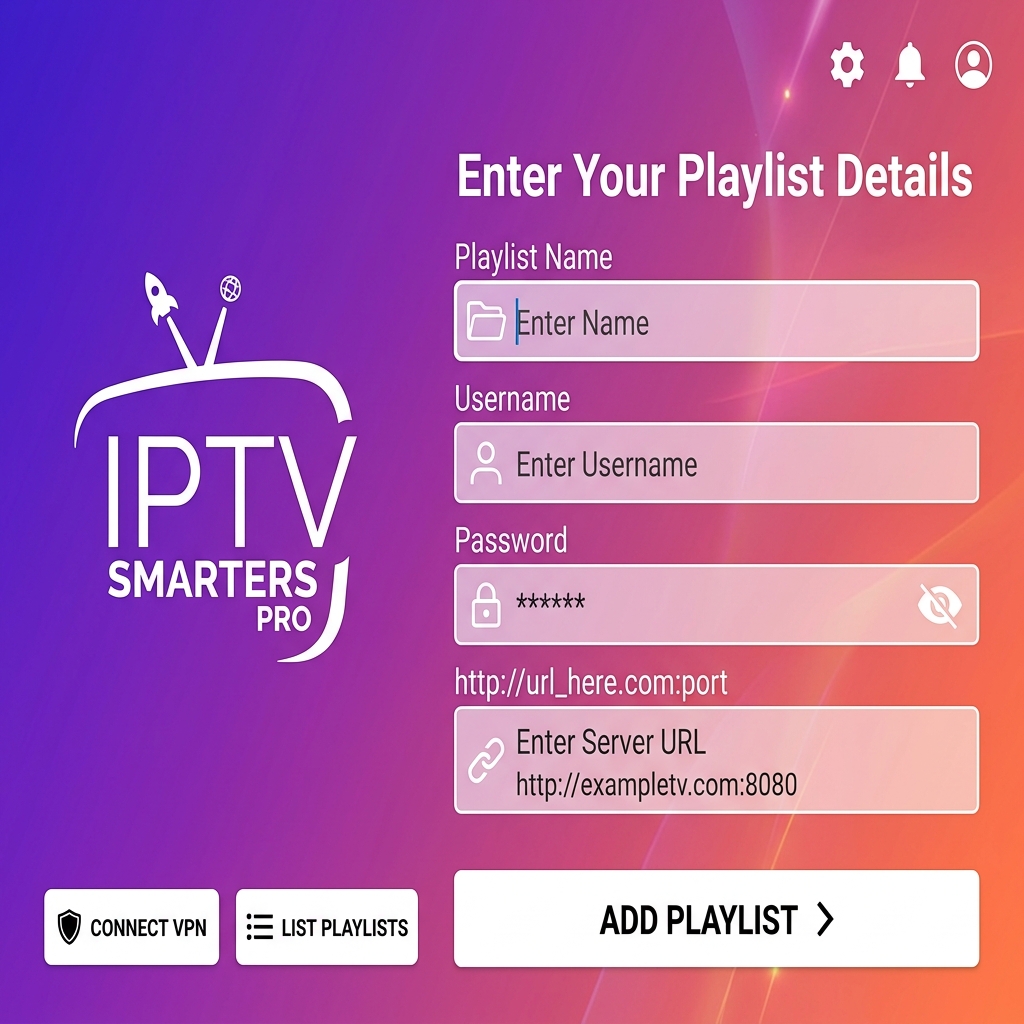 Smarters Pro Étape 4
