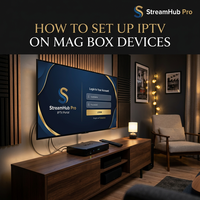 IPTV on MAG Box
